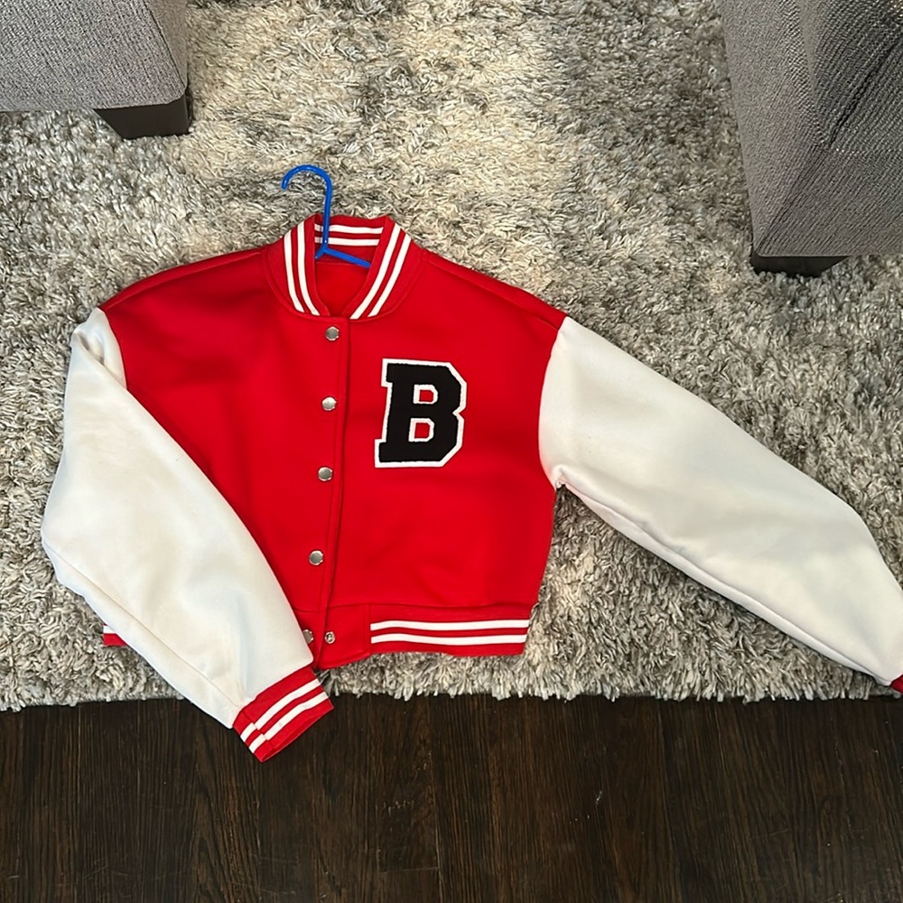 Cute little bomber jacket.